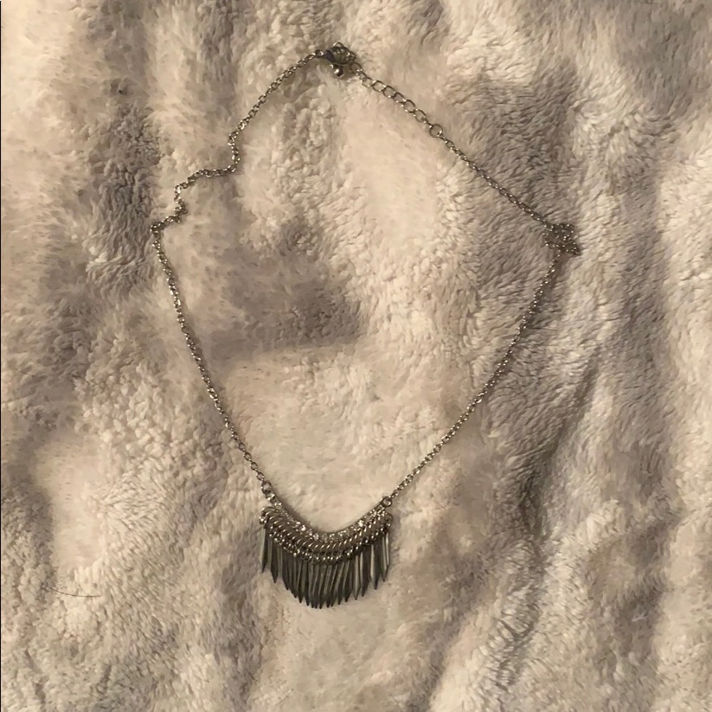 Silver necklace